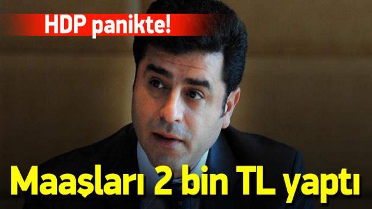 HDP panikte! Asgari ücreti 2 bin TL'ye çıkardı