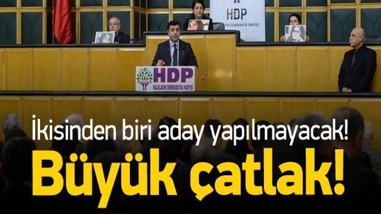 HDP'de büyük çatlak: Liste değişiyor