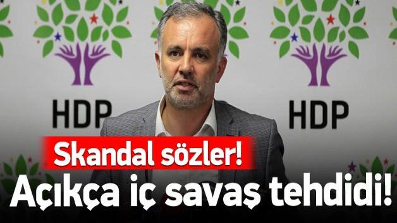 HDP'den 'boykot ve iç savaş' tehdidi