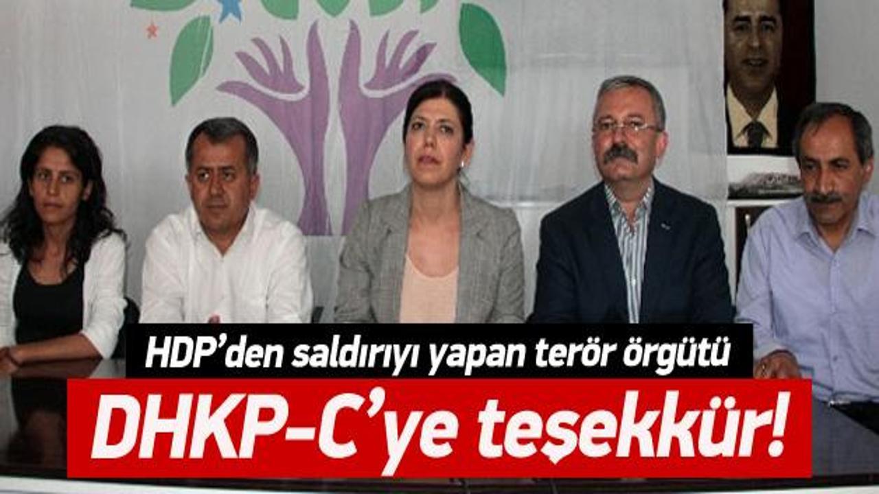 HDP’den DHKP-C’ye teşekkür