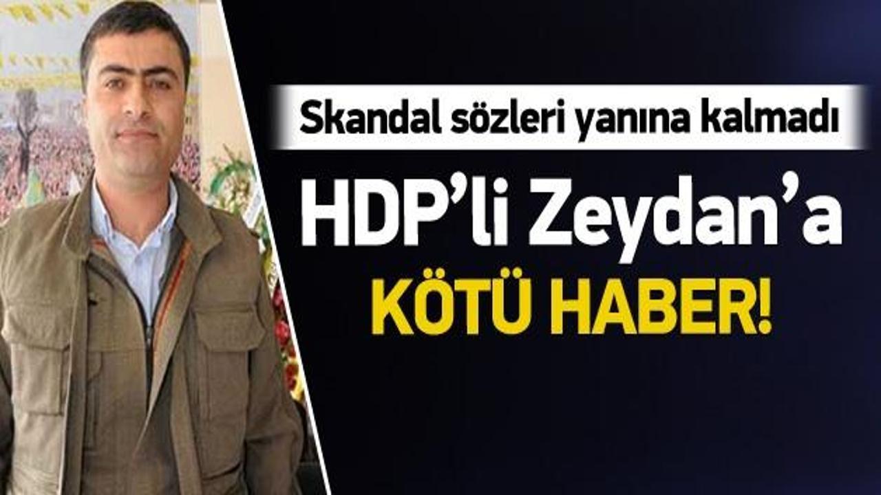 HDP'li Abdullah Zeydan hakkında fezleke