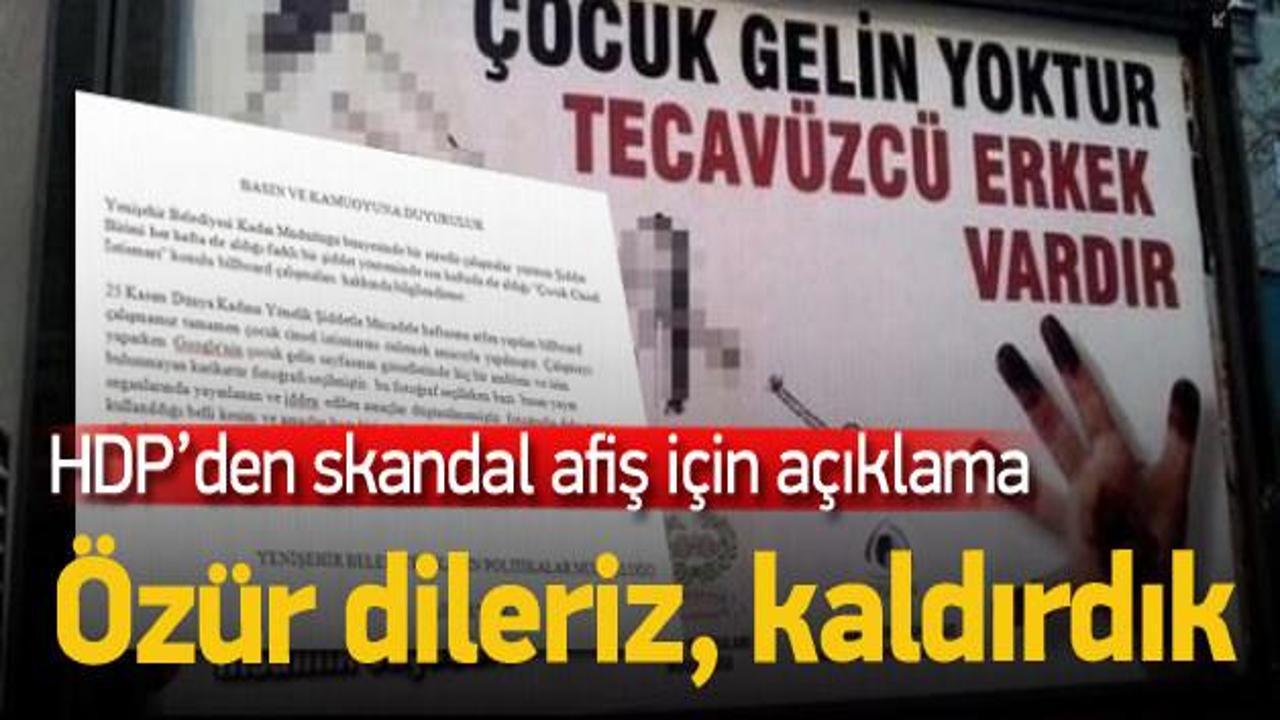 HDP'li belediyeden 'Peygamber' özrü!