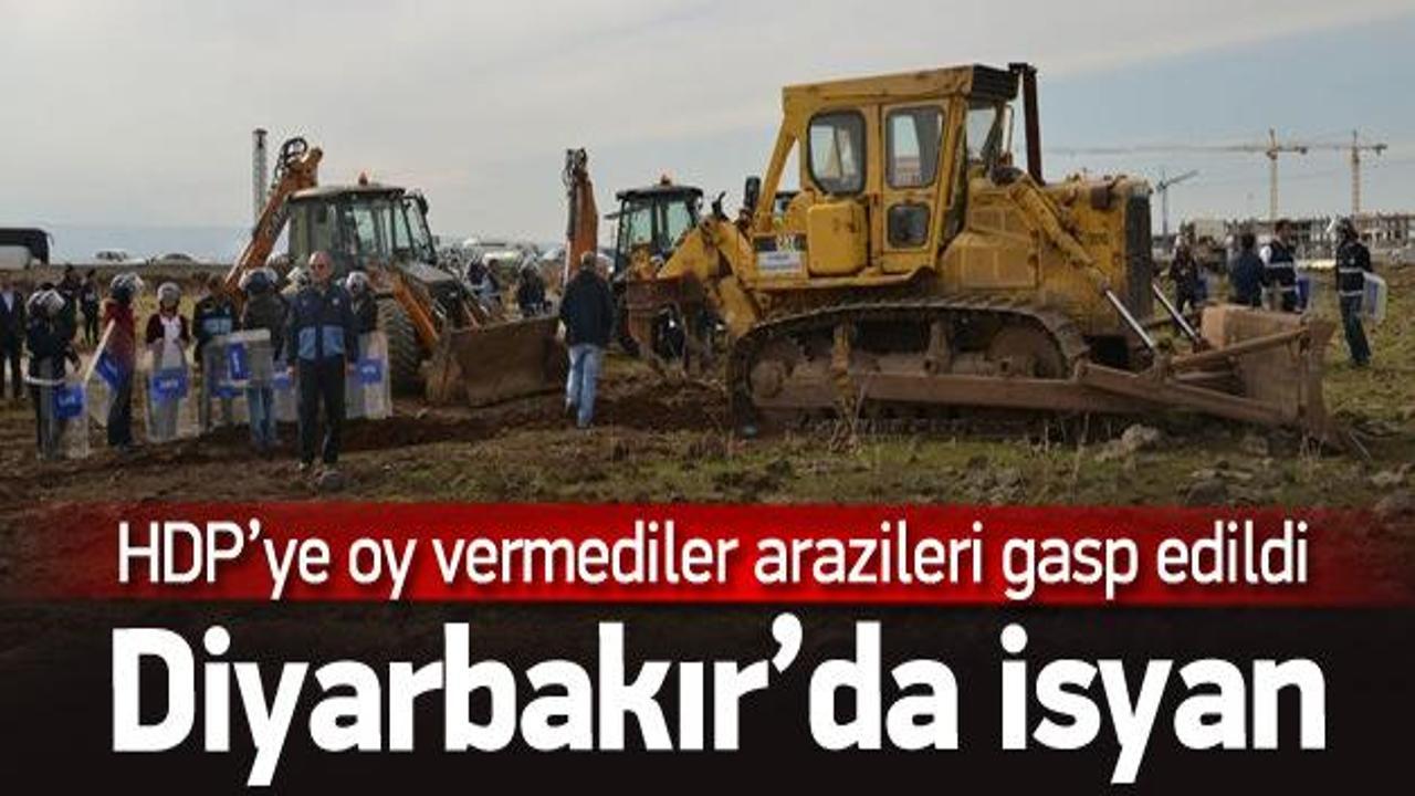 HDP'ye oy vermeyenlerin arazisi gasp edildi