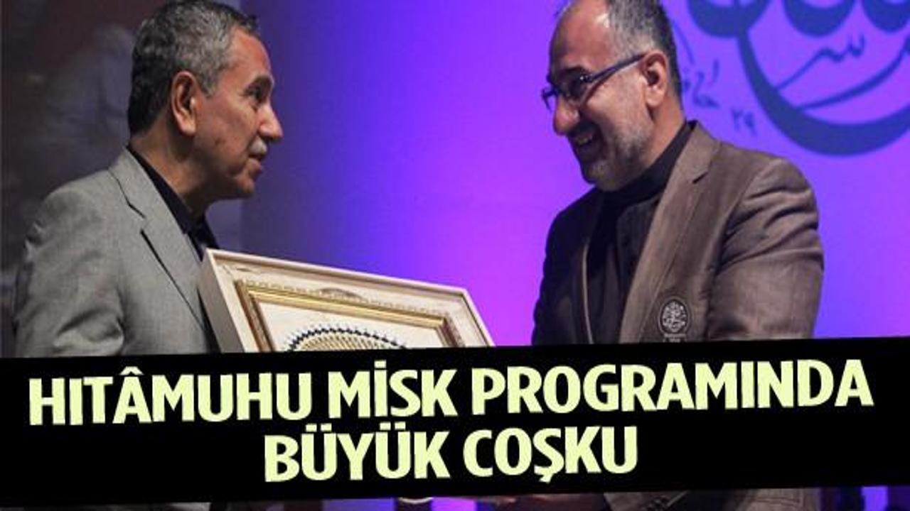 Hıtâmuhu Misk programında büyük coşku