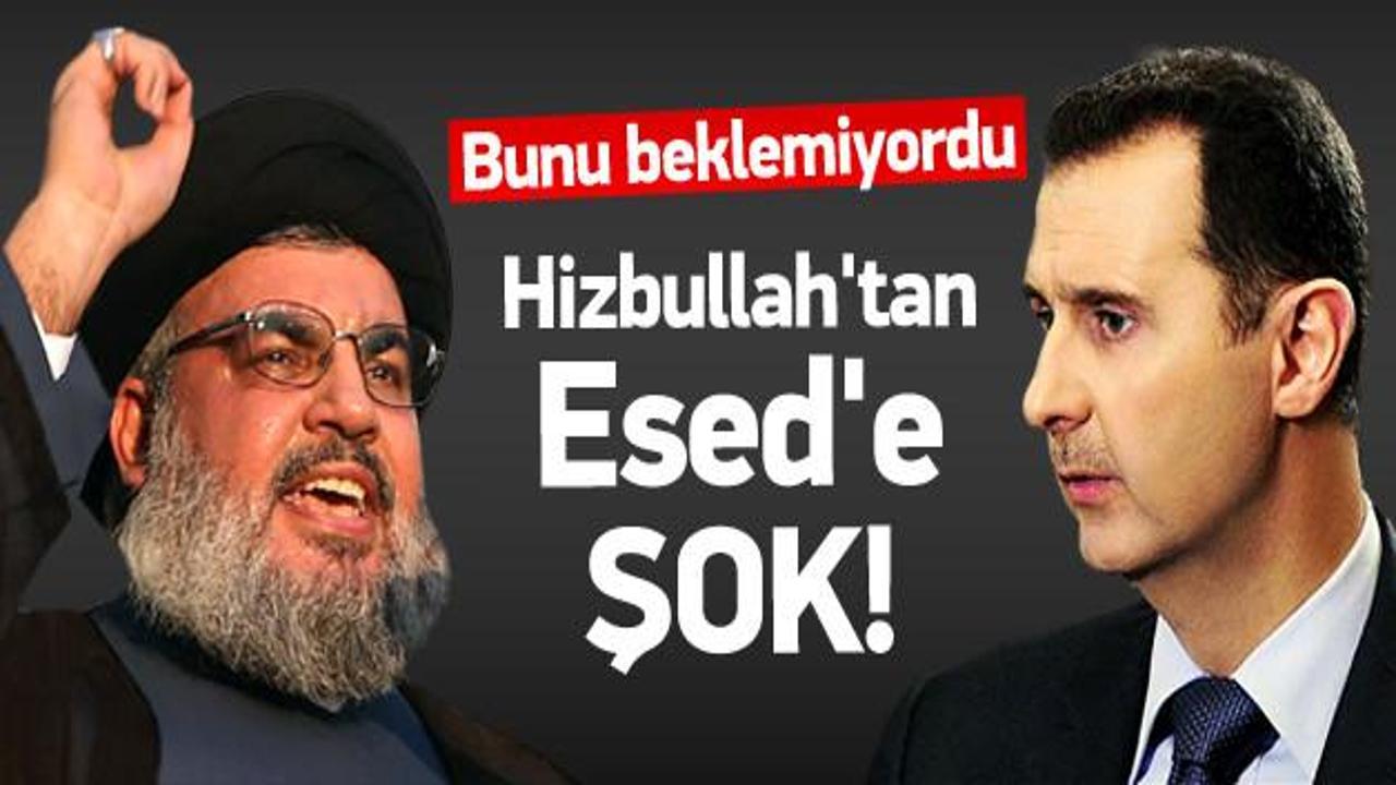 Hizbullah lideri Nasrallah'tan Esed'e ret