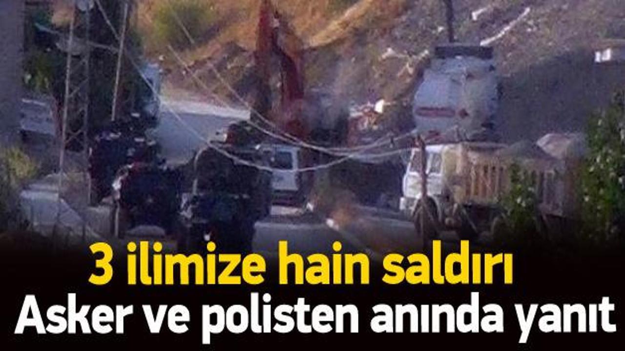 Iğdır, Hakkari ve Hatay'da saldırı