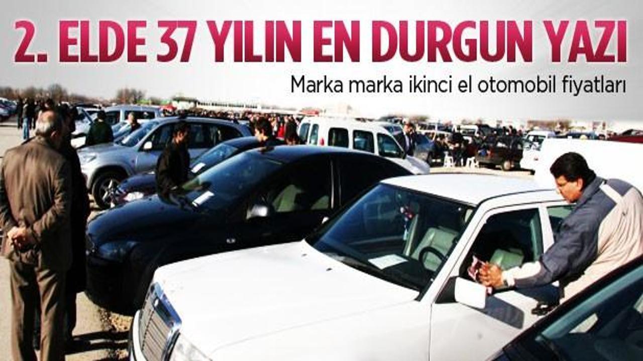 İkinci el otoda 37 yılın en durgun yazı!
