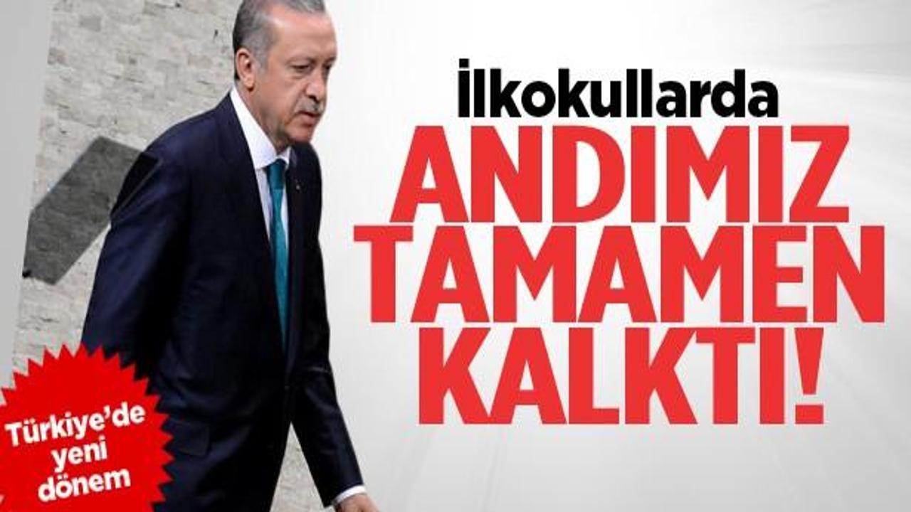 İlkokullarda andımız tamamen kaldırıldı