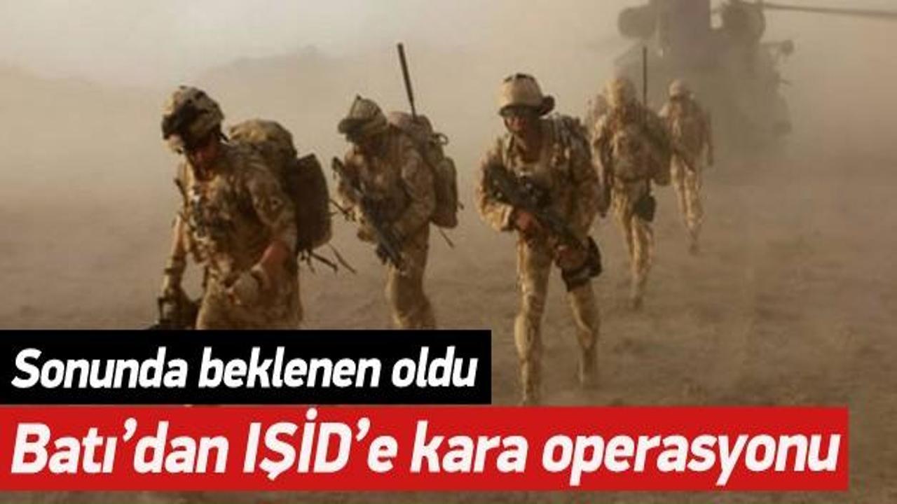 İngilizler IŞİD'i karadan vuruyor