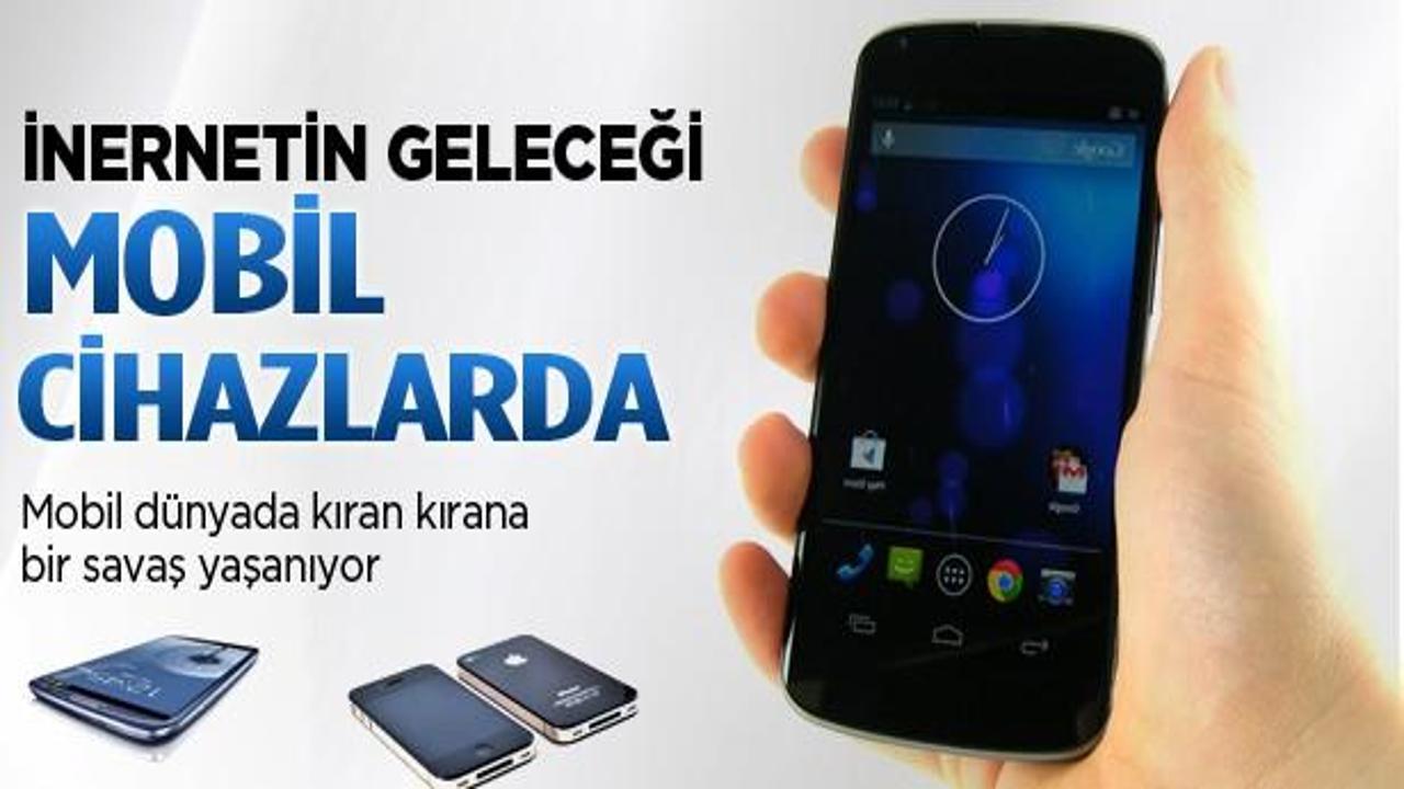 İnternetin geleceği mobil cihazlarda