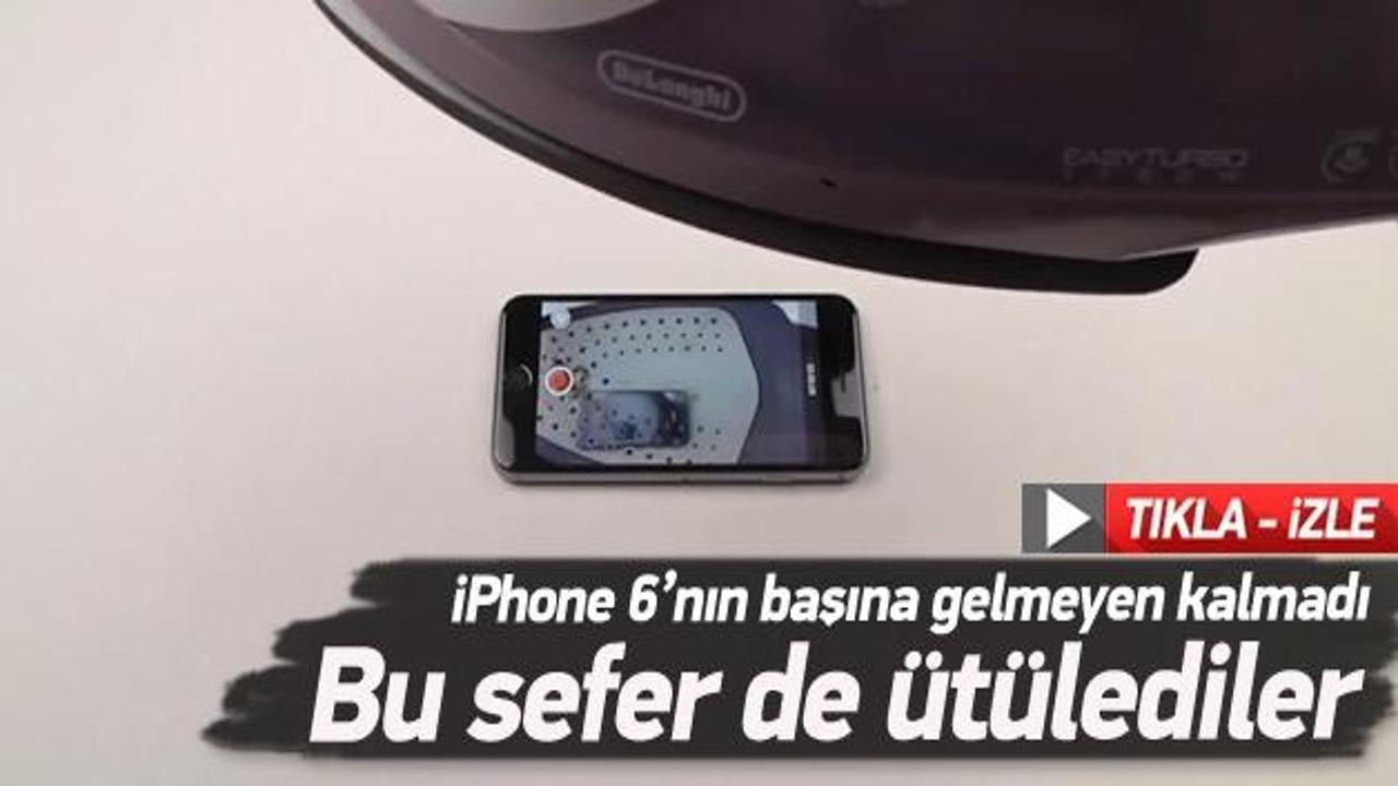 iPhone 6'yı bu sefer de &uuml;t&uuml;lediler