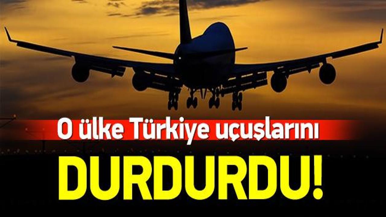 Irak, Türkiye uçuşlarını durdurdu