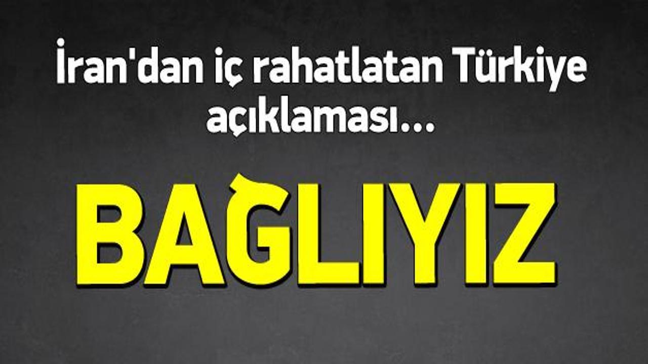 İran'dan i&ccedil; rahatlatan T&uuml;rkiye a&ccedil;ıklaması