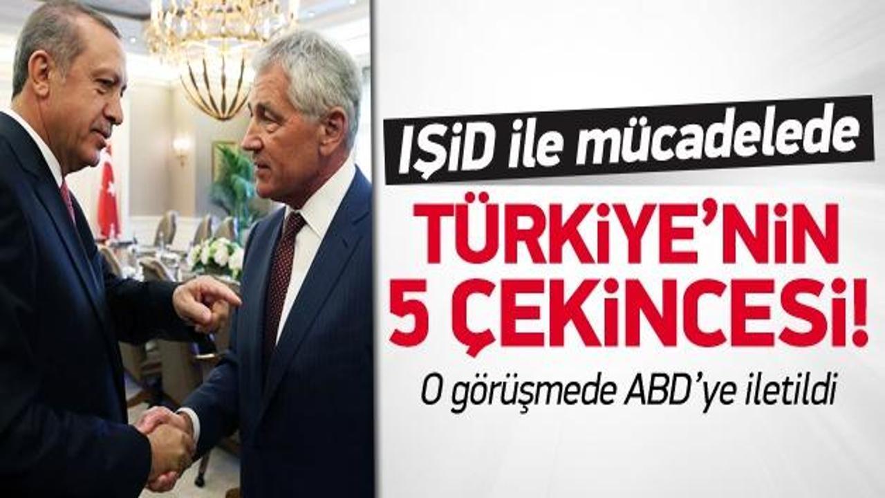 IŞİD ile mücadelede Türkiye'nin 5 çekincesi