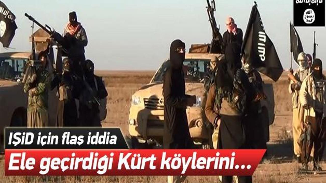 IŞİD işgal ettiği K&uuml;rt k&ouml;ylerini satıyor