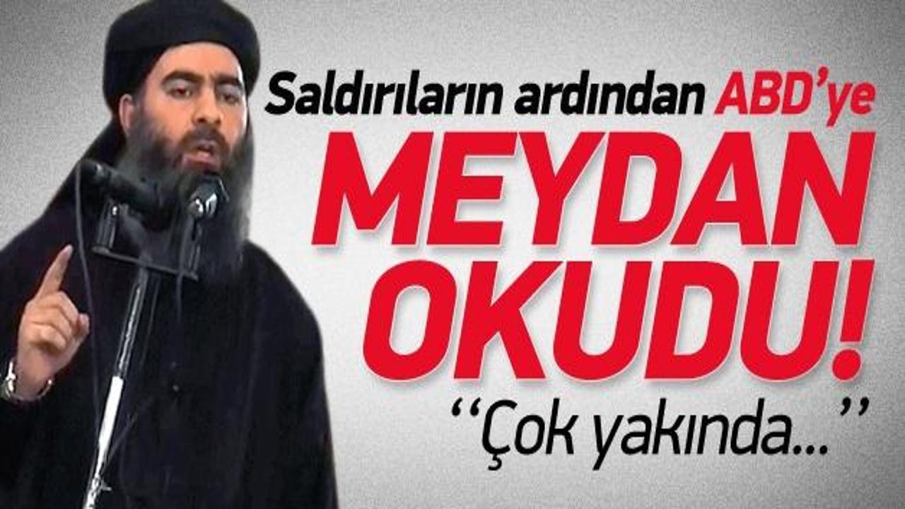 IŞİD lideri Bağdadi, ABD'ye meydan okudu