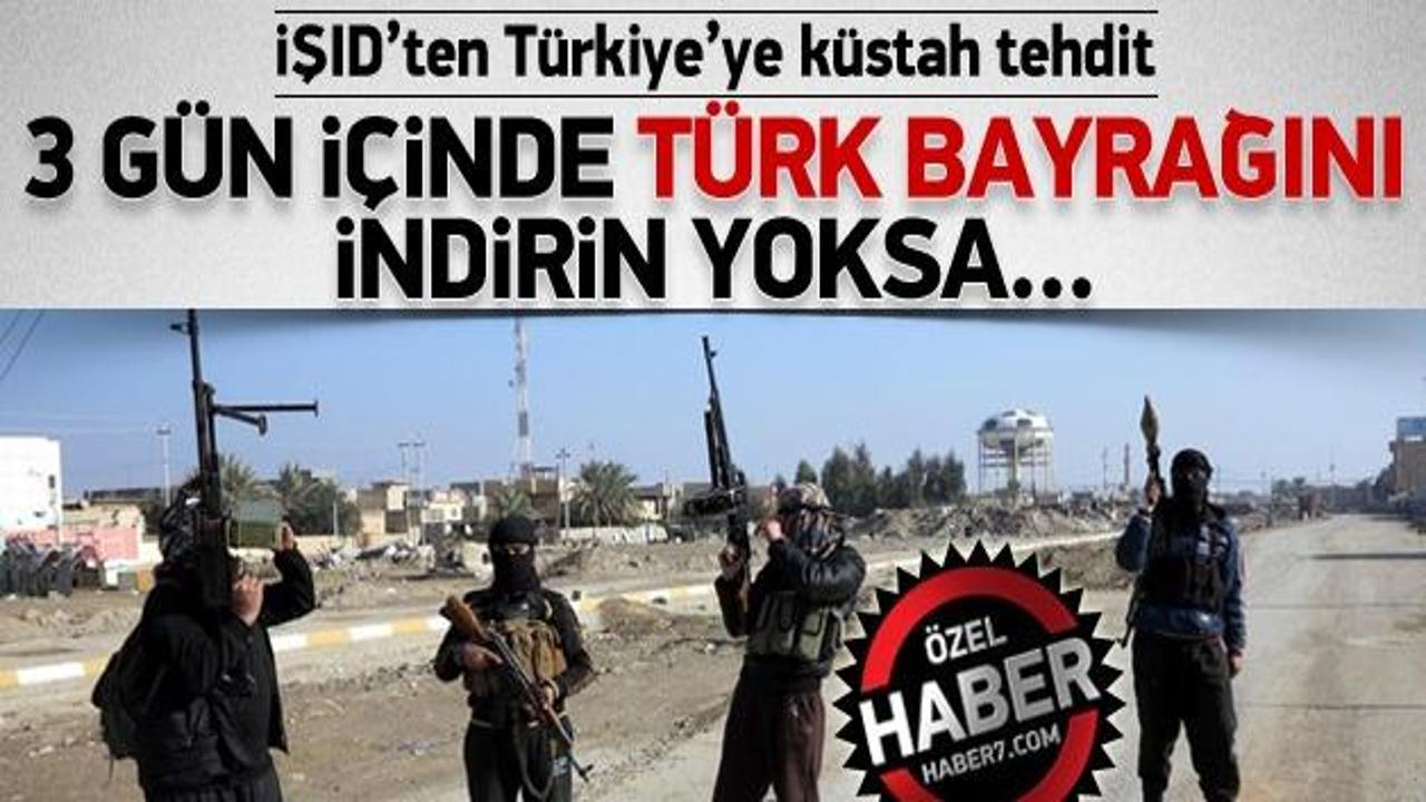 IŞİD'ten Türkiye'ye küstah tehdit!