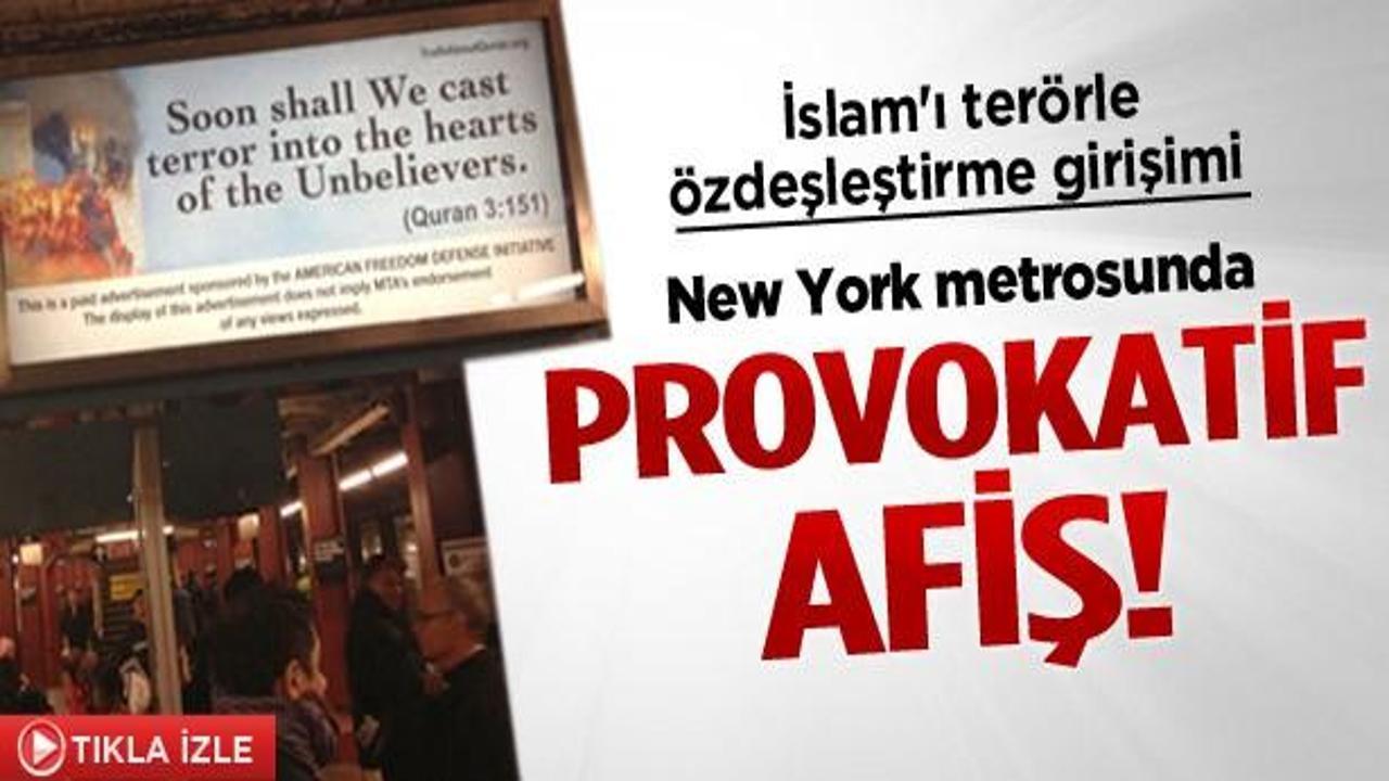 İslam'ı terörle özdeşleştirme girişimi