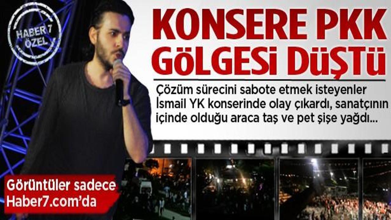 İsmail YK konserine PKK gölgesi düştü VİDEO