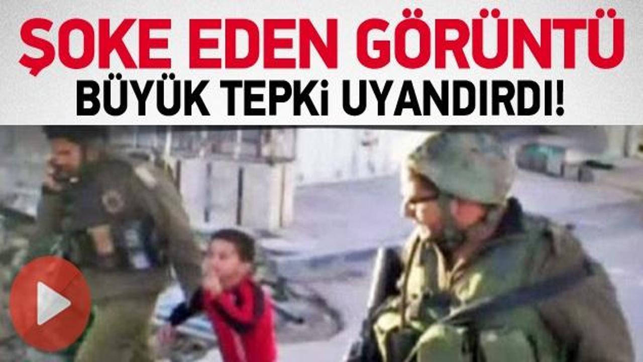 İsrail askeri 6 yaşındaki &ccedil;ocuğu g&ouml;zaltına aldı