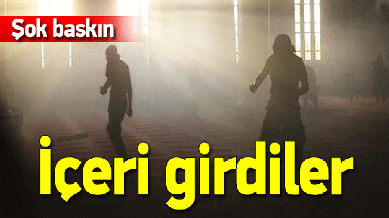 İsrail askerlerinden Mescid-i Aksa'ya baskın