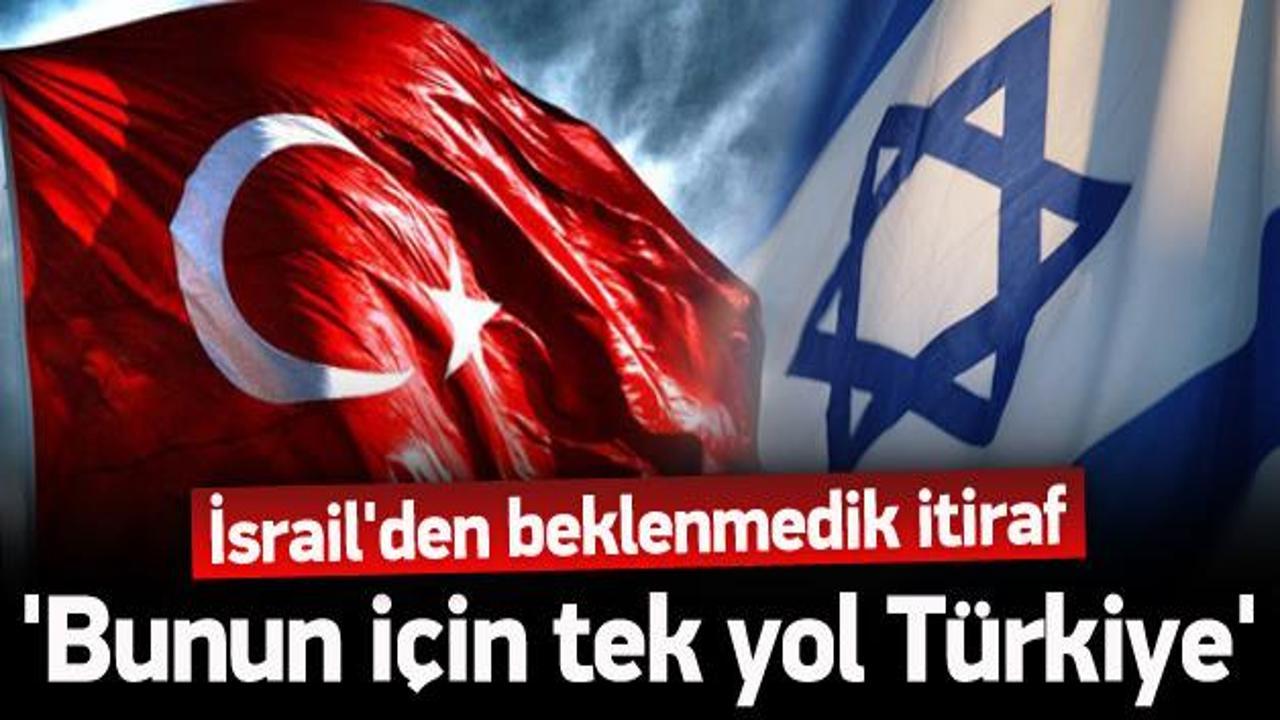 'İsrail, doğal gazı ancak Türkiye’den taşıyabilir'