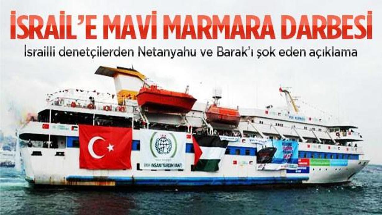 İsrail Hükümeti'ne Mavi Marmara darbesi