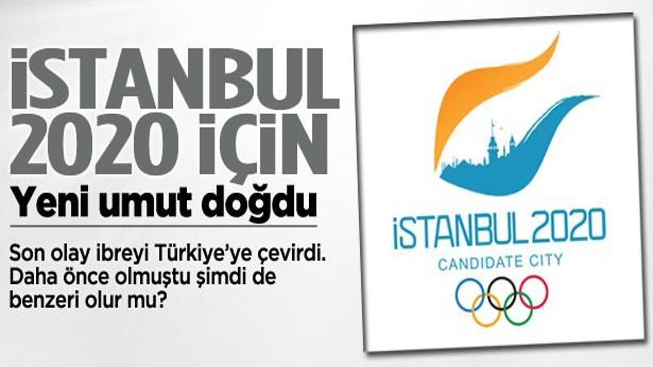İstanbul 2020 için yeni umut doğdu