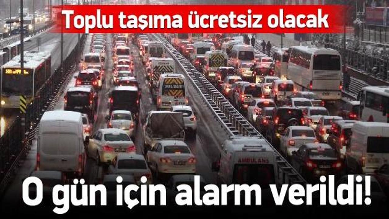 İstanbul'da dersbaşı alarmı!