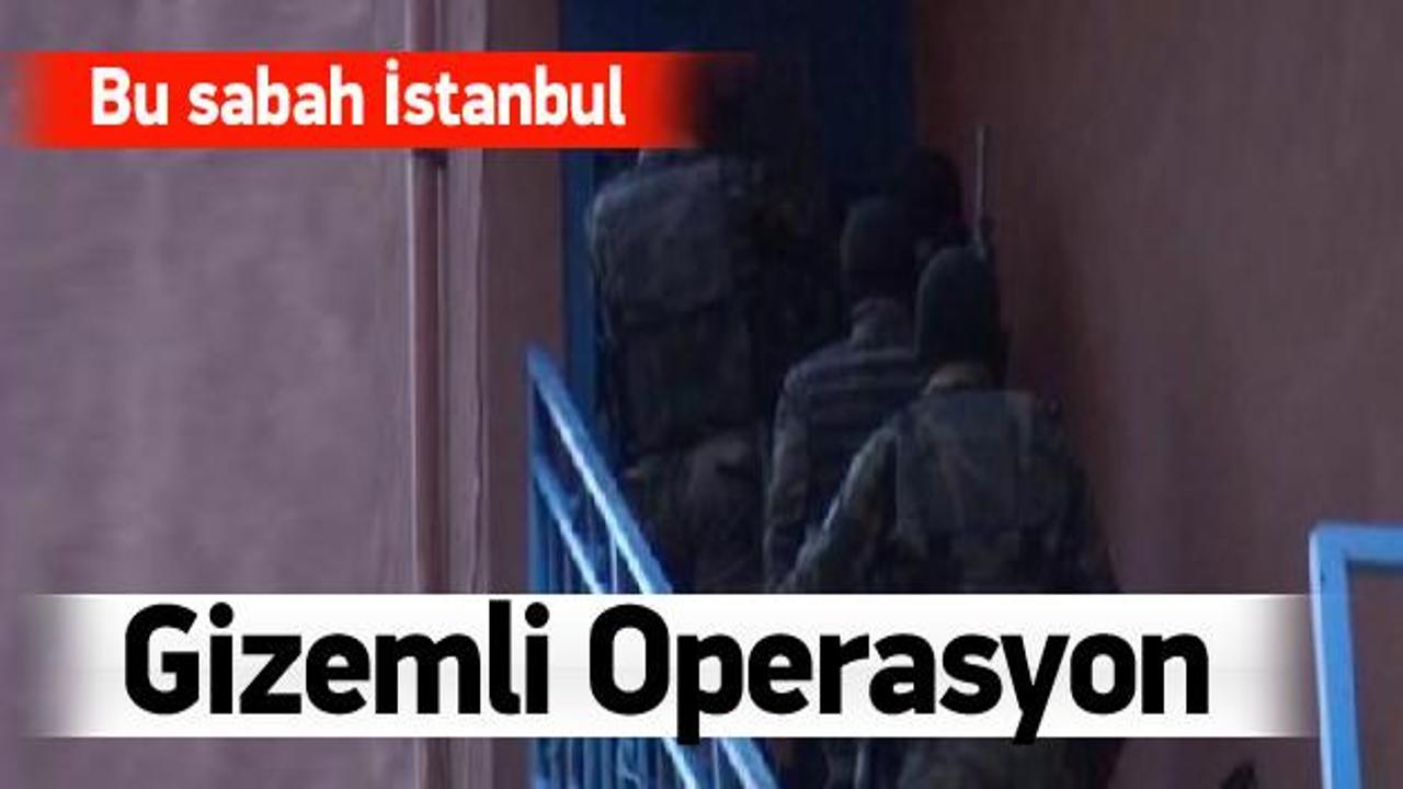 İstanbul'da iki ilçeye şafak operasyonu
