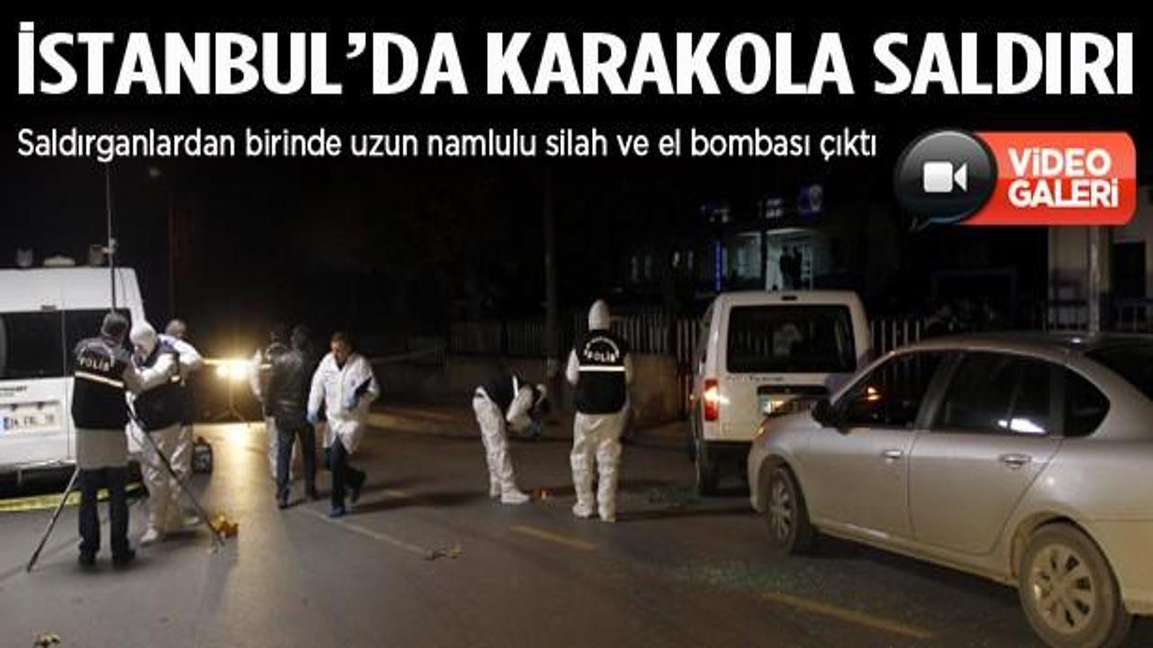 İstanbul'da karakola patlayıcı atıldı