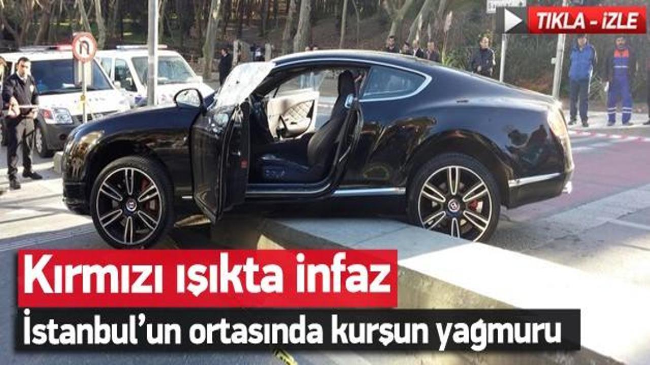 İstanbul'da lüks otomobilde infaz