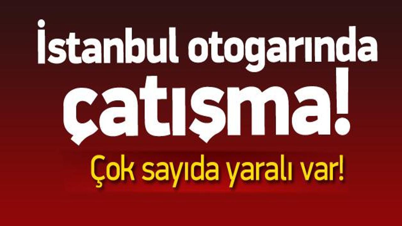 İstanbul'da otogarda çatışma