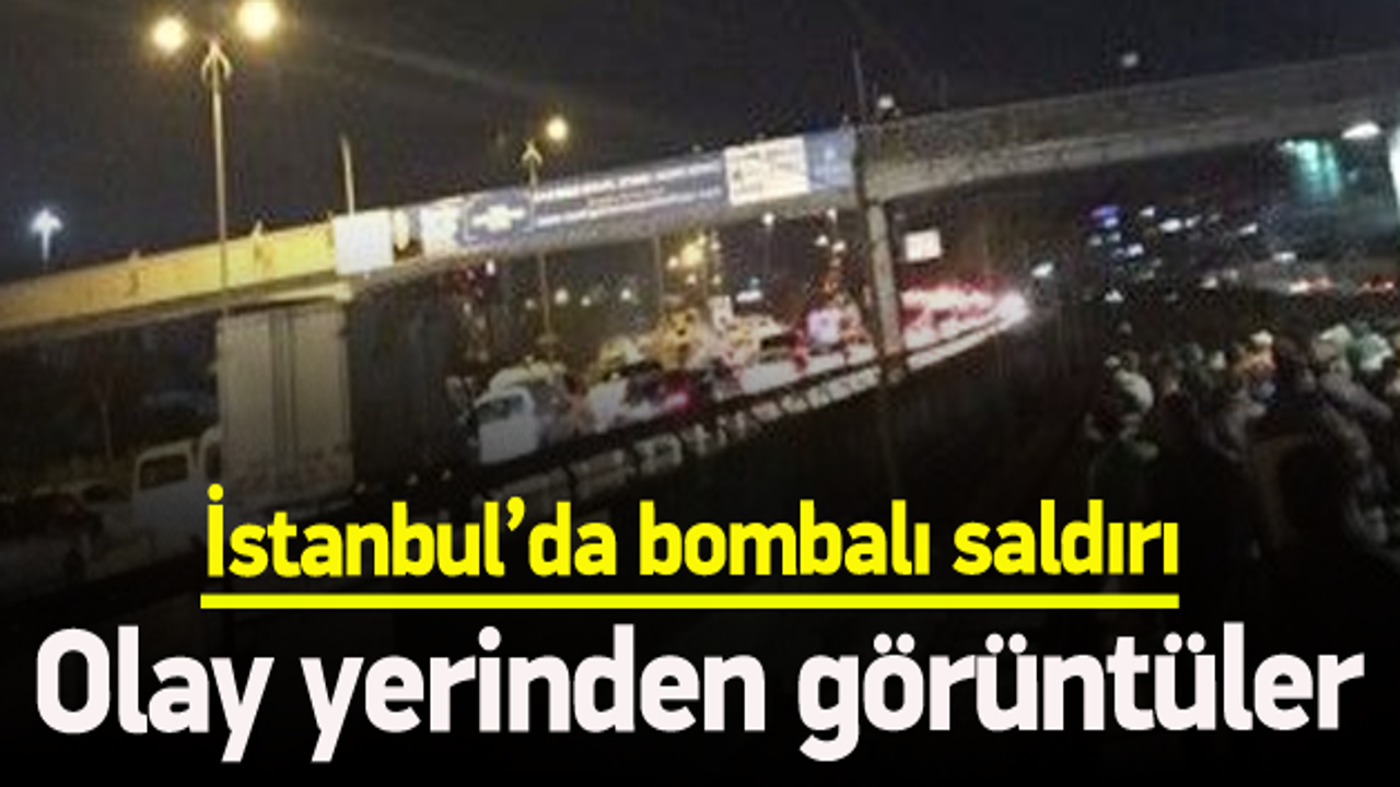 İstanbul'da patlama! İlk görüntüler