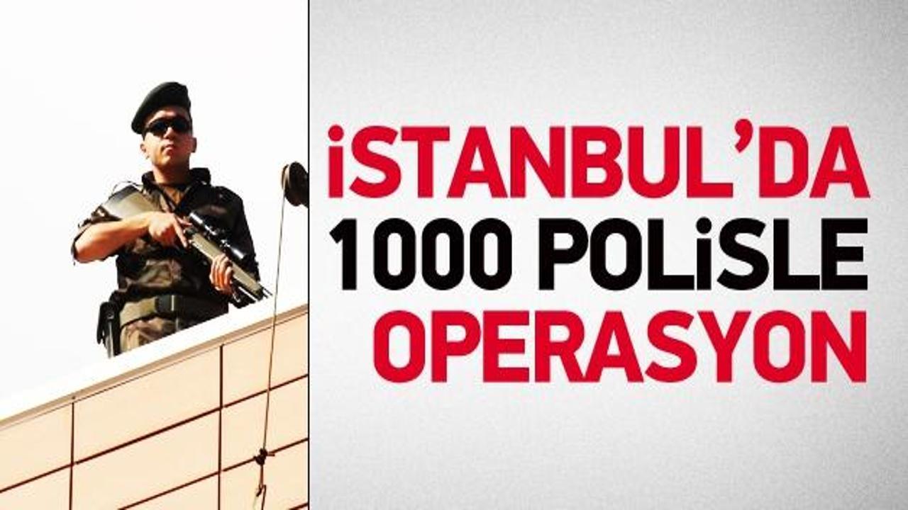 İstanbul'da terör operasyonu: 14 gözaltı