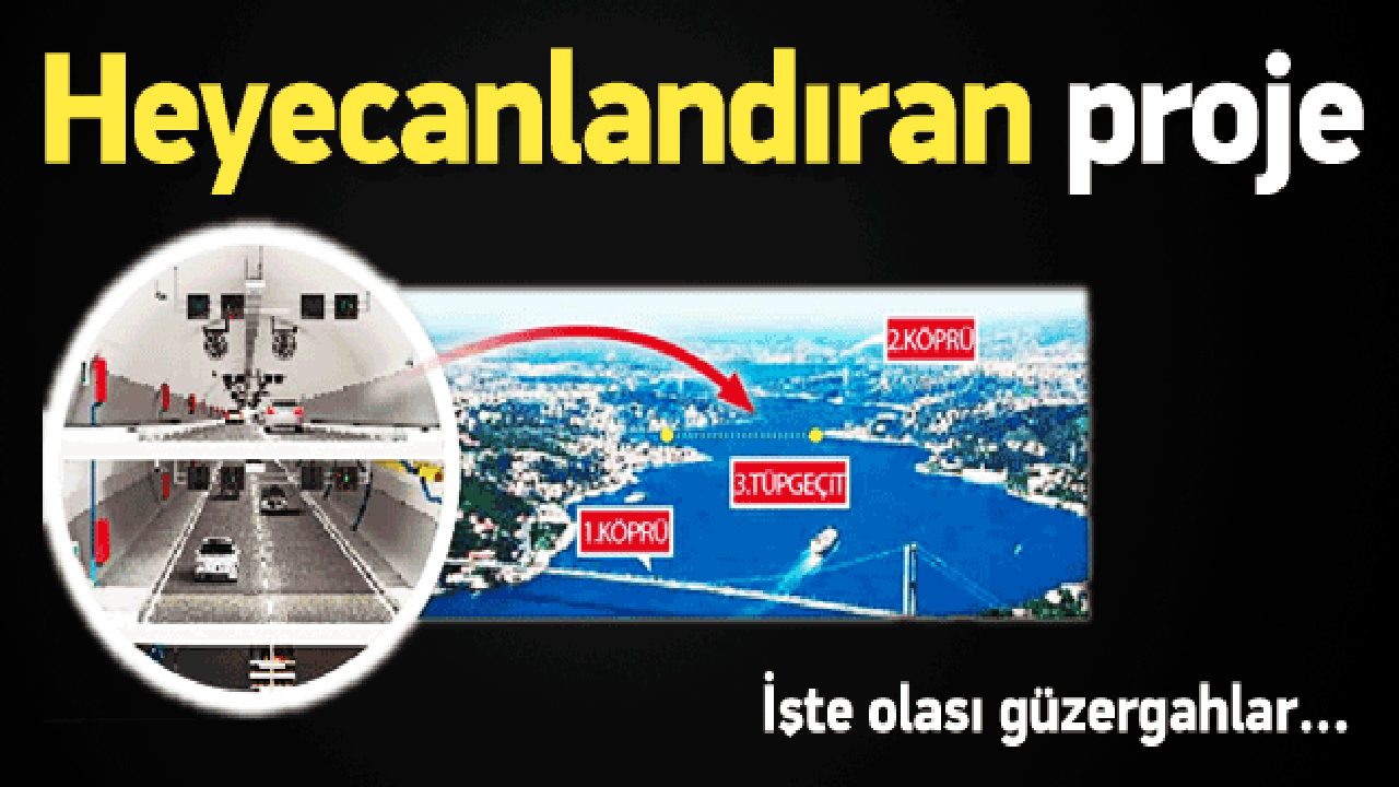 İstanbul'un trafik derdini bitirecek proje