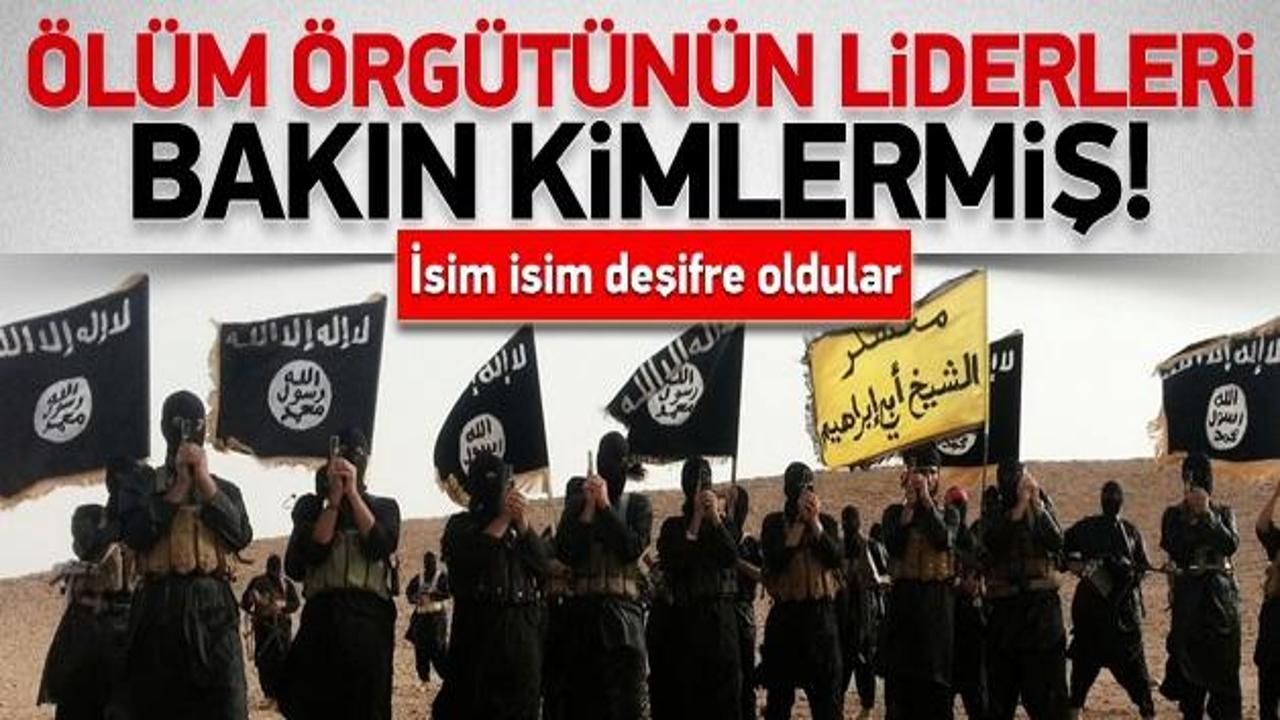 İşte IŞİD'in lider kadrosu