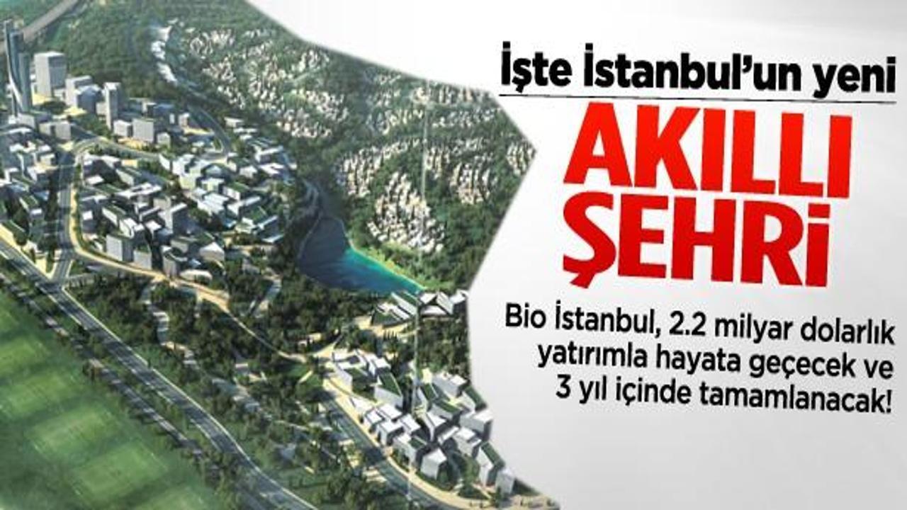 İşte İstanbul'un yeni akıllı şehri!