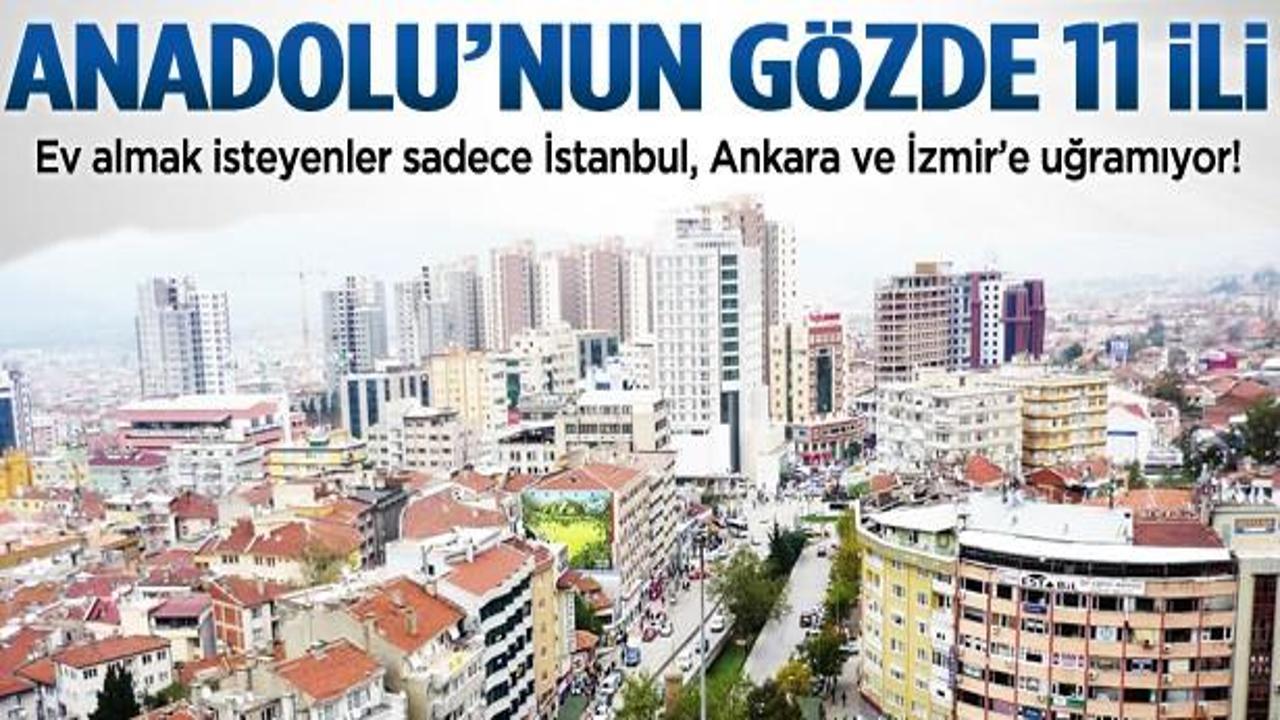 İşte konutta Anadolu'nun yeni gözde şehirleri