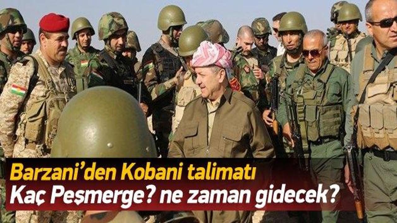 İşte Peşmerge'nin Kobani'ye gideceği tarih