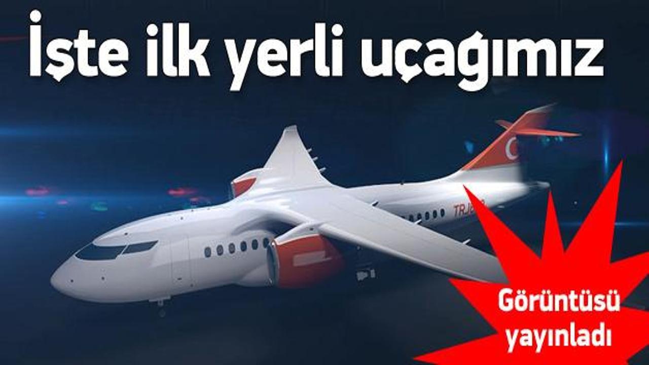İşte Türkiye'nin ilk yerli uçağı