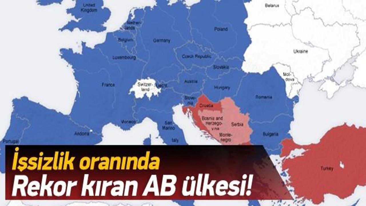 İşte &uuml;lkelerde ortalama işsizlik oranı