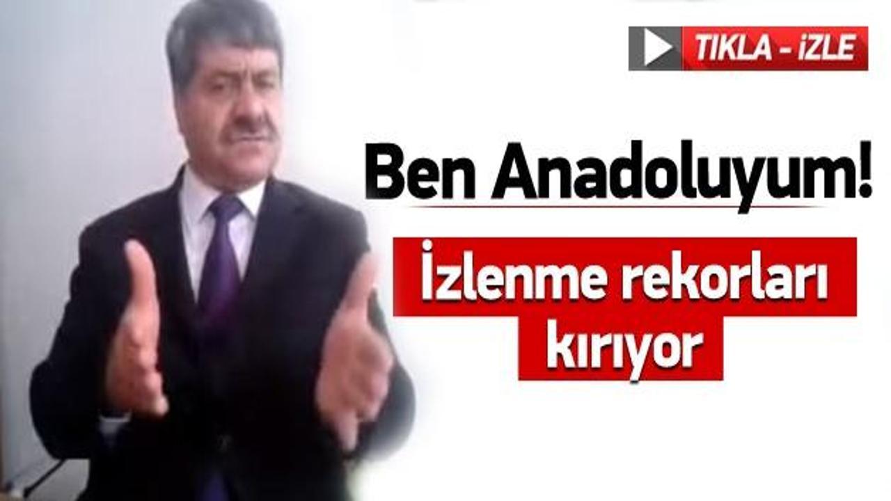 İzlenme rekorları kıran 'Ben Anadoluyum' şiiri