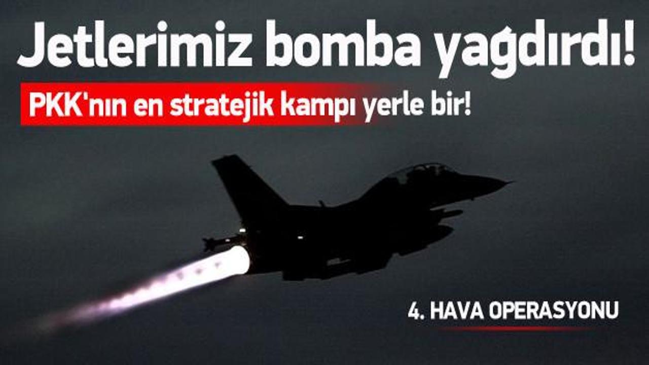 PKK'nın en stratejik kampları bombalandı