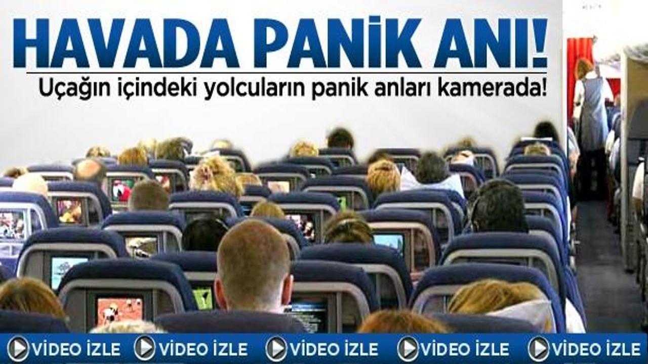 Kabin basıncı düşen uçak acil iniş yaptı