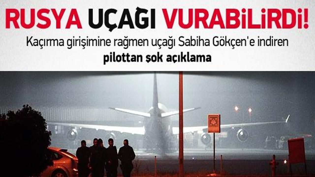 Kahraman pilottan uçakla ilgili şok yorum