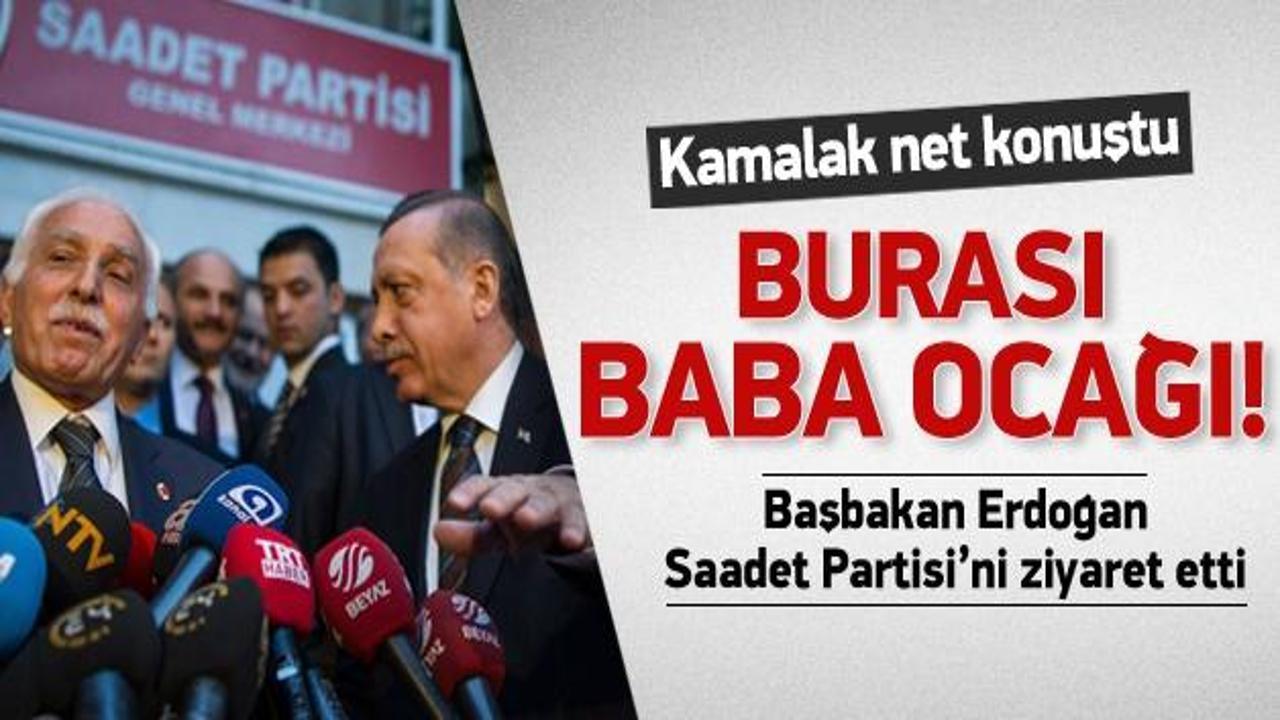 Kamalak'tan Erdoğan'a: Burası baba ocağı