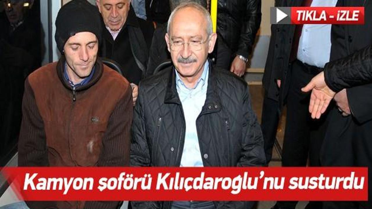 Kamyon şoföründen Kılıçdaroğlu’na siyaset dersi