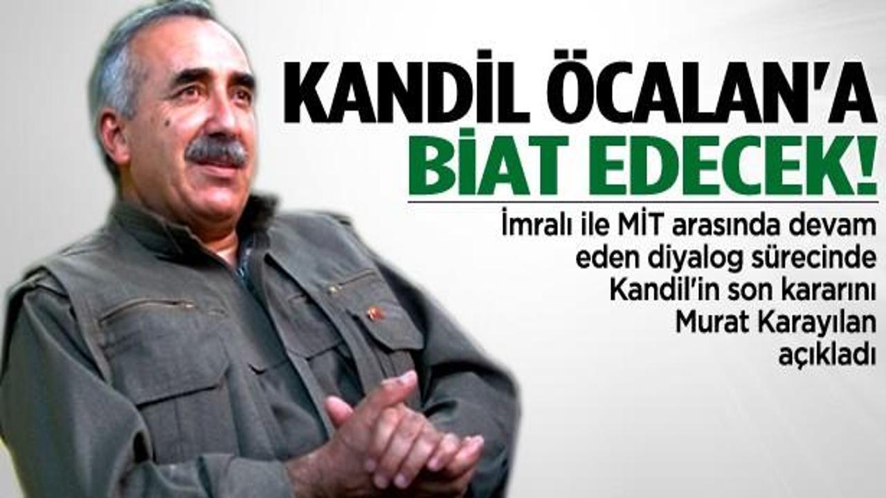 Kandil, Abdullah Öcalan'a biat edecek!
