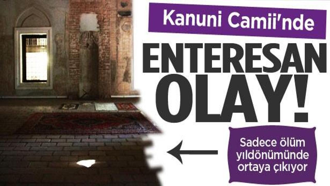 Kanuni Camii'nde enteresan olay